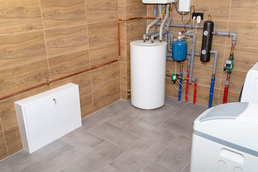 Residential water heater and plumbing system installed in Wildwood